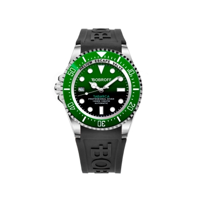 Ceas AUTOMATIC MAN BOBROFF BF0002ibvBFS argintiu negru verde