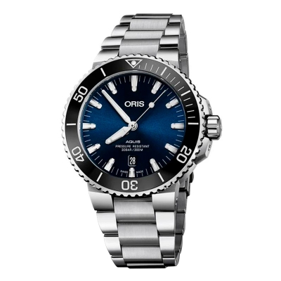 Ceas AUTOMATIC MAN ORIS 41350782405PE gri albastru