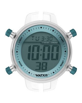 Ceas BOX UNISEX WATXANDCO RWA1048 transparent verde