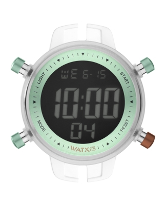 Ceas BOX UNISEX WATXANDCO RWA1160 transparent verde