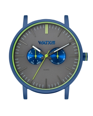 Ceas BOX UNISEX WATXANDCO WXCA2726 albastru gri