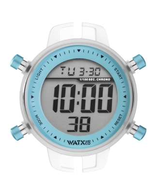 Ceas BOX WATXANDCO RWA1071 pentru Femei transparent albastru