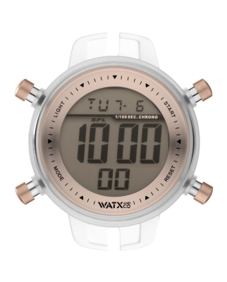 Ceas BOX WATXANDCO RWA1073 pentru Femei transparent roz