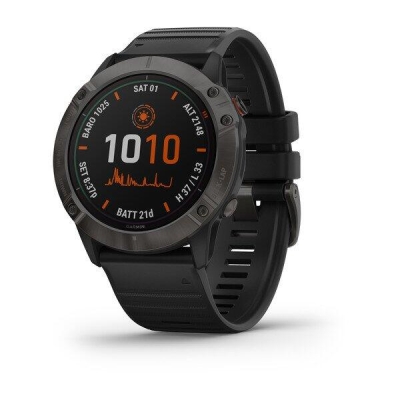 CEAS FENIX 6X PRO SOLAR CARBON negru 51MM GARMIN