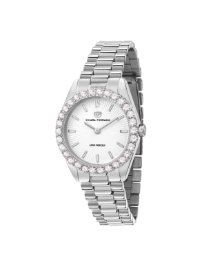 Ceas QUARTZ CHIARA FERRAGNI R1953100511 pentru Femei argintiu alb