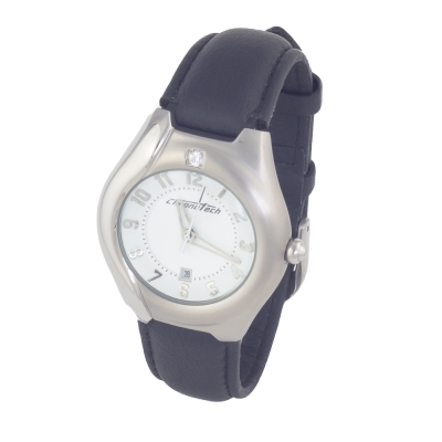 Ceas QUARTZ CHRONOTECH CT2206L-04 pentru Femei argintiu negru alb