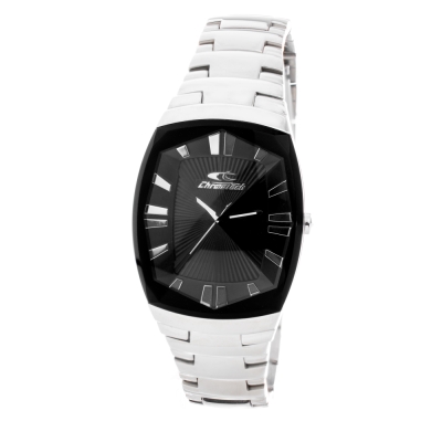 Ceas QUARTZ CHRONOTECH CT7065L-02M pentru Femei argintiu negru