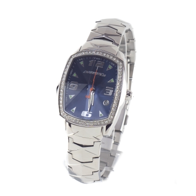 Ceas QUARTZ CHRONOTECH CT7504LS-03M pentru Femei argintiu albastru