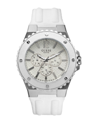 Ceas QUARTZ GUESS W10603G1 pentru Femei argintiu alb