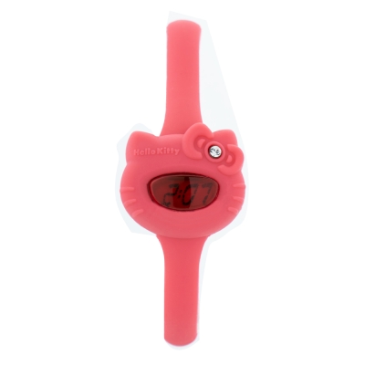 Ceas QUARTZ HELLO KITTY HK7123L-19 pentru Femei rosu