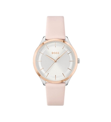 Ceas QUARTZ HUGO BOSS 1502643 pentru Femei gri roz