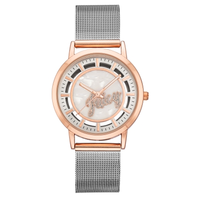 Ceas QUARTZ JUICY COUTURE JC1217WTRT pentru Femei roz argintiu