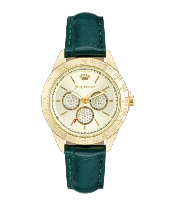 Ceas QUARTZ JUICY COUTURE JC1220GPGN pentru Femei auriu verde bej