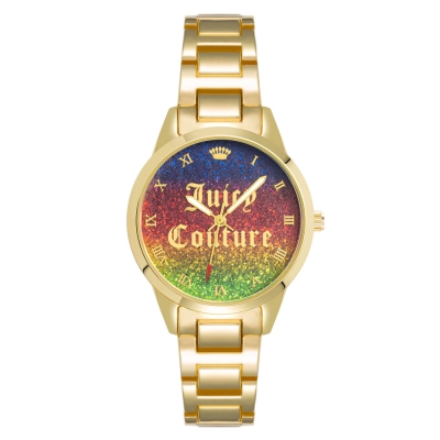 Ceas QUARTZ JUICY COUTURE JC1276RBGB pentru Femei auriu multicolor