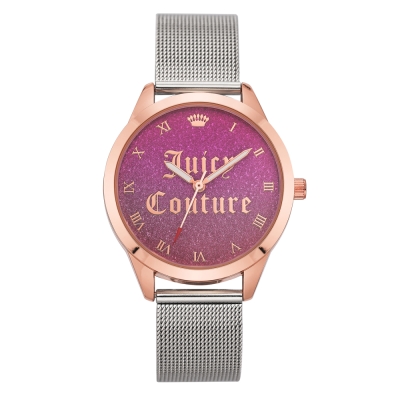 Ceas QUARTZ JUICY COUTURE JC1279HPRT pentru Femei roz argintiu