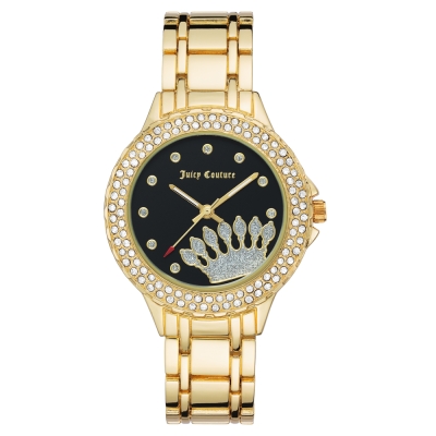 Ceas QUARTZ JUICY COUTURE JC1282BKGB pentru Femei auriu negru