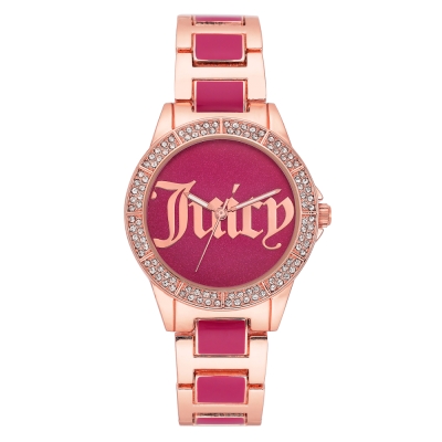 Ceas QUARTZ JUICY COUTURE JC1308HPRG pentru Femei roz multicolor