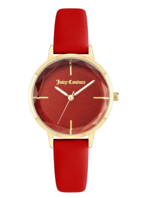 Ceas QUARTZ JUICY COUTURE JC1326GPRD pentru Femei auriu rosu