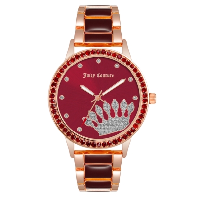 Ceas QUARTZ JUICY COUTURE JC1334RGBY pentru Femei roz multicolor rosu