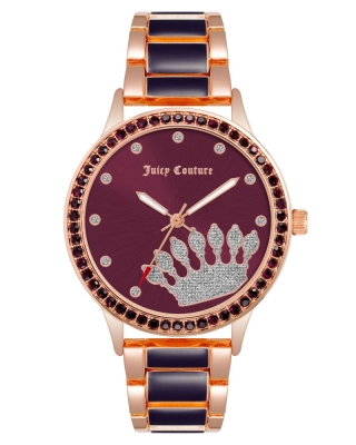 Ceas QUARTZ JUICY COUTURE JC1334RGPR pentru Femei roz multicolor lila