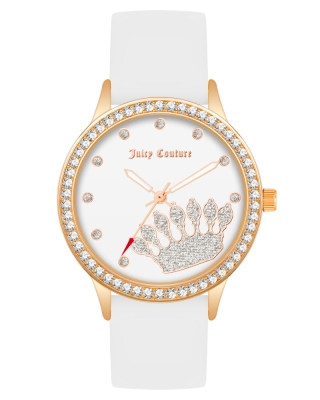 Ceas QUARTZ JUICY COUTURE JC1342RGWT pentru Femei roz alb