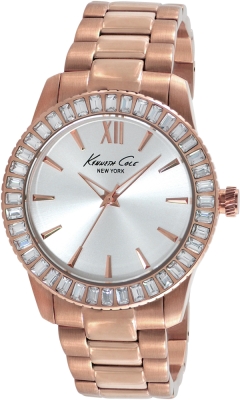 Ceas QUARTZ KENNETH COLE IKC4991 pentru Femei roz auriu argintiu