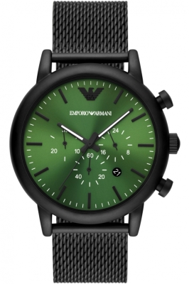 Ceas QUARTZ MAN ARMANI AR11470 negru verde