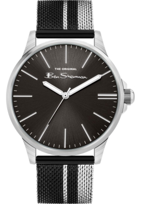 Ceas QUARTZ MAN BEN SHERMAN BS032BSM gri negru