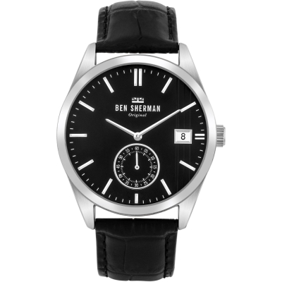 Ceas QUARTZ MAN BEN SHERMAN WB039BB gri negru