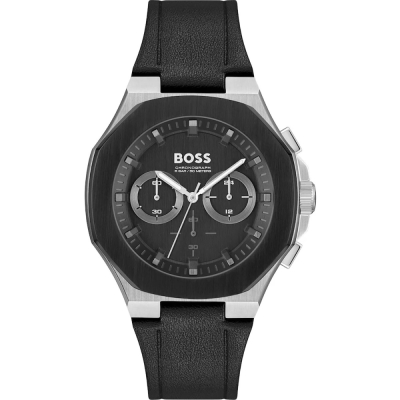 Ceas QUARTZ MAN BOSS 1514085 argintiu negru