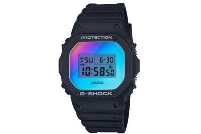 Ceas QUARTZ MAN CASIO DW-5600SR-1E negru multicolor