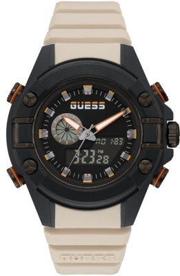 Ceas QUARTZ MAN GUESS GW0269G1 negru bej