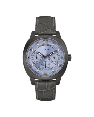 Ceas QUARTZ MAN GUESS W0660G2 metalic gri albastru