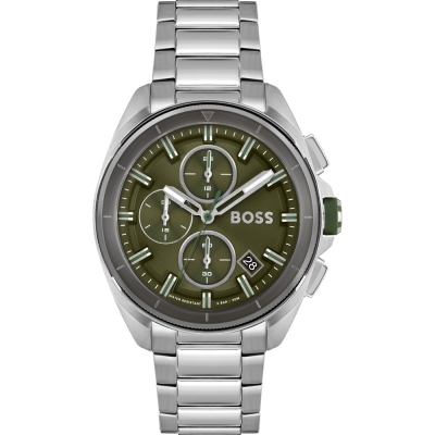 Ceas QUARTZ MAN HUGO BOSS 1513951 gri verde