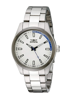 Ceas QUARTZ MAN INVICTA 12826 gri argintiu