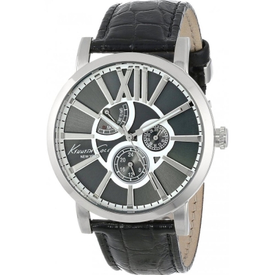 Ceas QUARTZ MAN KENNETH COLE IKC1980 argintiu negru