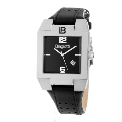 Ceas QUARTZ MAN LAURA BIAGIOTTI LB0035M-01 silvered negru