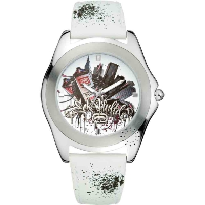 Ceas QUARTZ MAN MARC ECKO E07502G2 argintiu alb