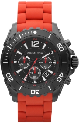 Ceas QUARTZ MAN MICHAEL KORS MK8212 negru rosu