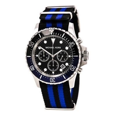 Ceas QUARTZ MAN MICHAEL KORS MK8398 argintiu multicolor negru