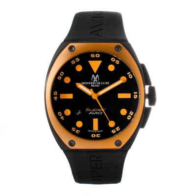 Ceas QUARTZ MAN MONTRES DE LUXE 09SA-BK-1002 negru