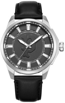 Ceas QUARTZ MAN POLICE PEWJA2204305 gri negru