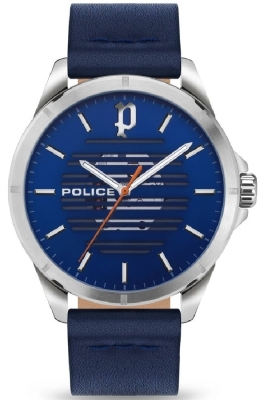 Ceas QUARTZ MAN POLICE PEWJA2204501 gri albastru