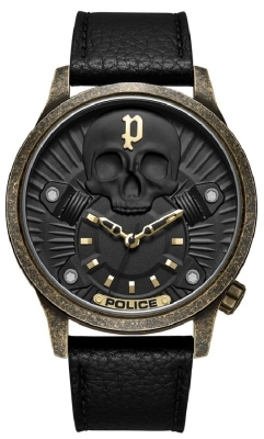 Ceas QUARTZ MAN POLICE PEWJA2227702 gri negru