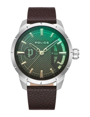 Ceas QUARTZ MAN POLICE PEWJB2226902 gri maro verde