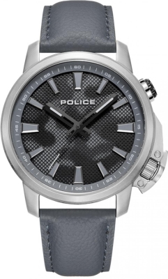 Ceas QUARTZ MAN POLICE PEWJD2202702 gri negru