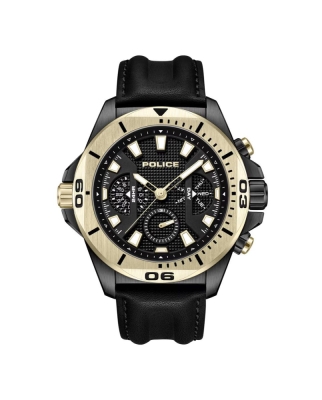 Ceas QUARTZ MAN POLICE PEWJF0022501 negru