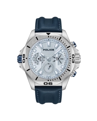 Ceas QUARTZ MAN POLICE PEWJF0022503 gri albastru