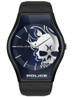 Ceas QUARTZ MAN POLICE PL16114JSU03 negru