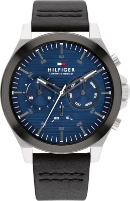 Ceas QUARTZ MAN TOMMY HILFIGER 1710523 gri negru albastru